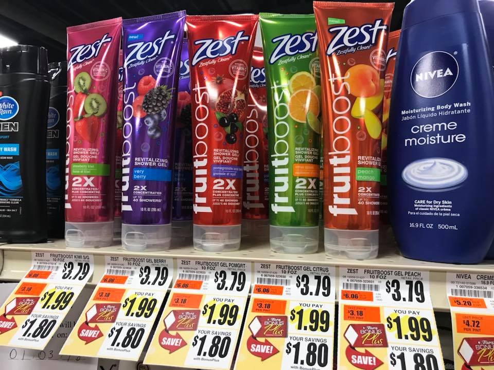 Zest Boost Deal At Tops