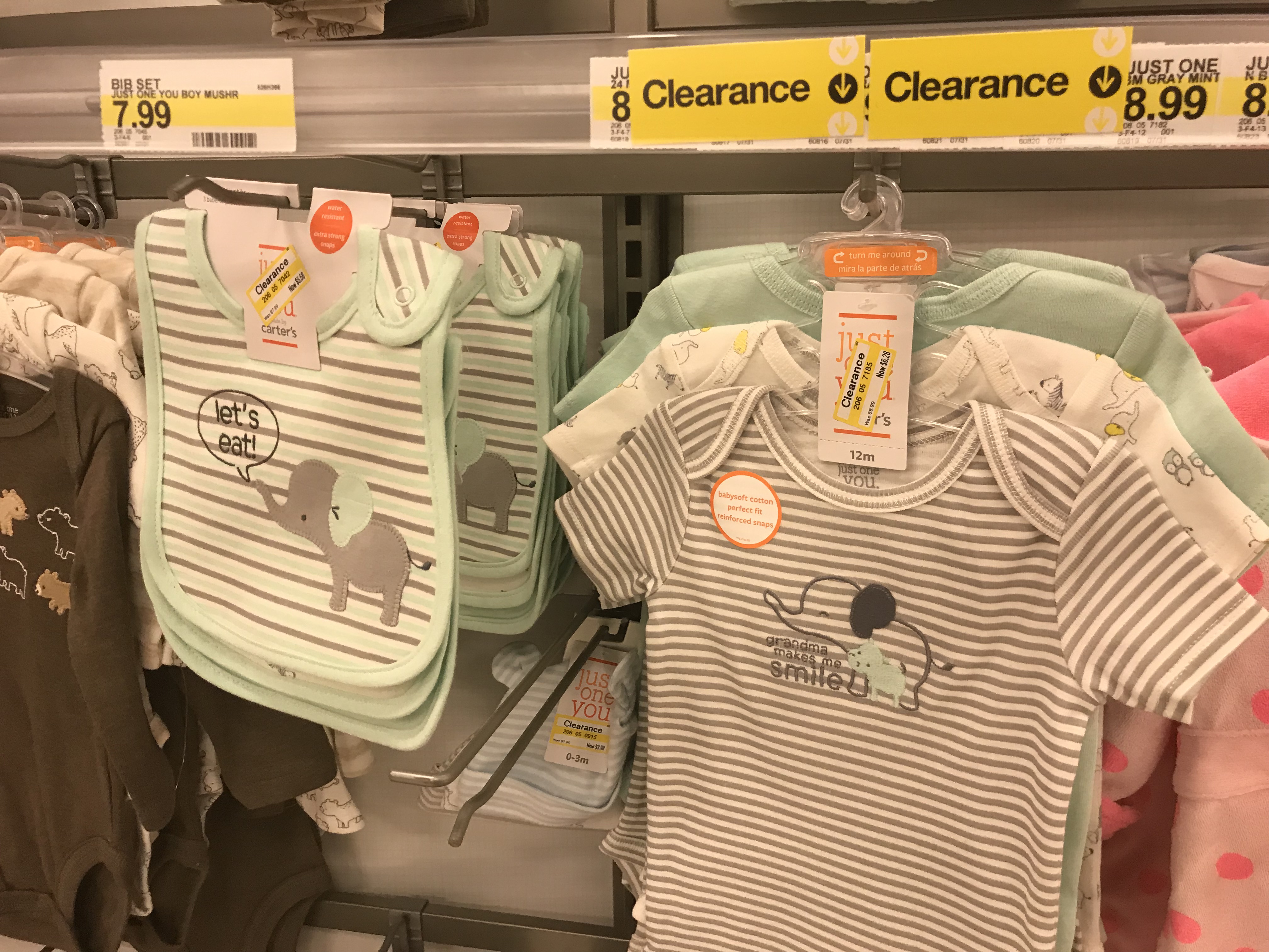 Baby Clothes Clearanced At Target