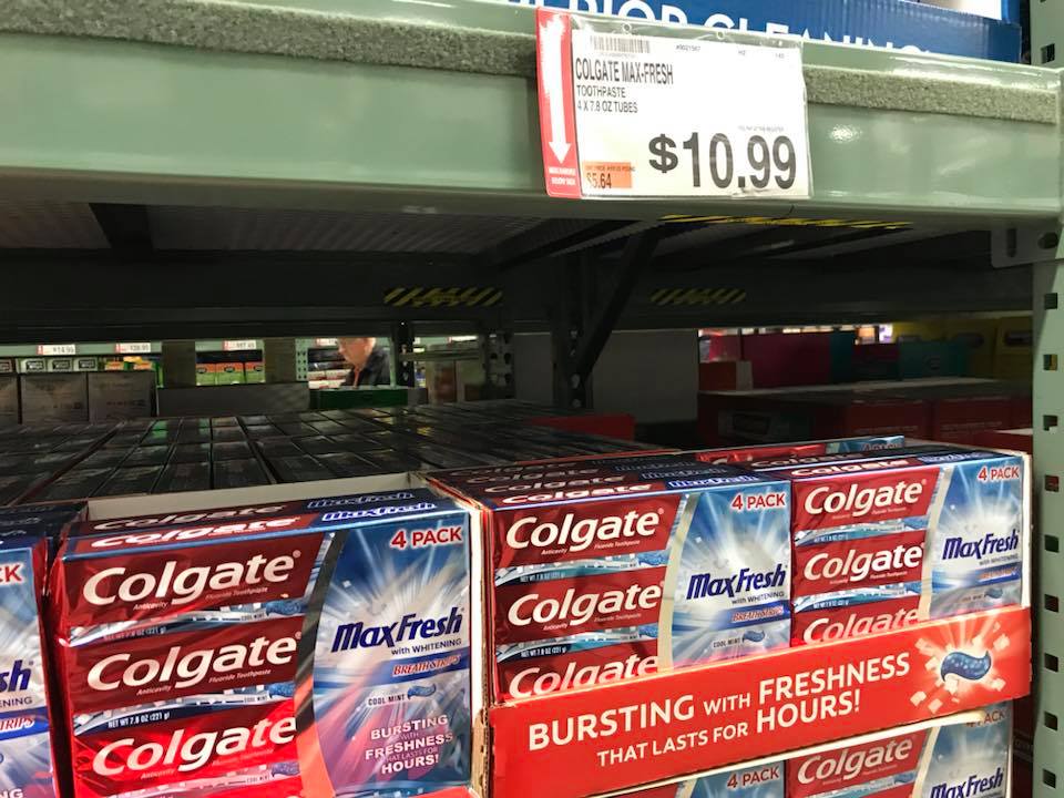 Colgate Max Fresh Toothpaste At Bjs