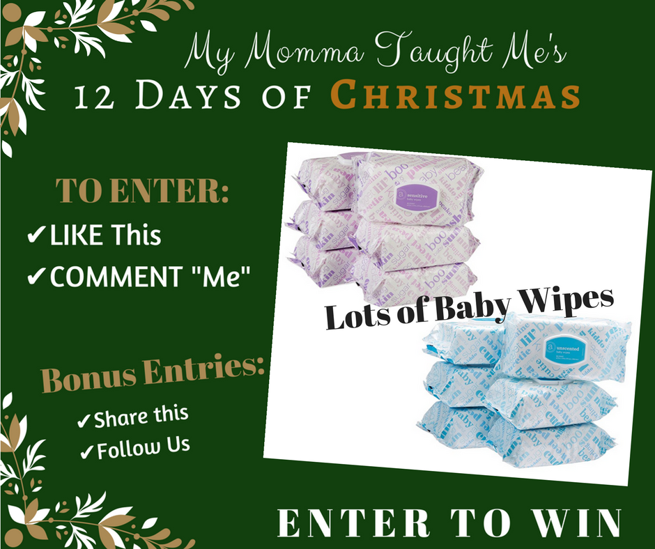 My Momma Taught Me's 12 Days Giveaway Day 7 2017