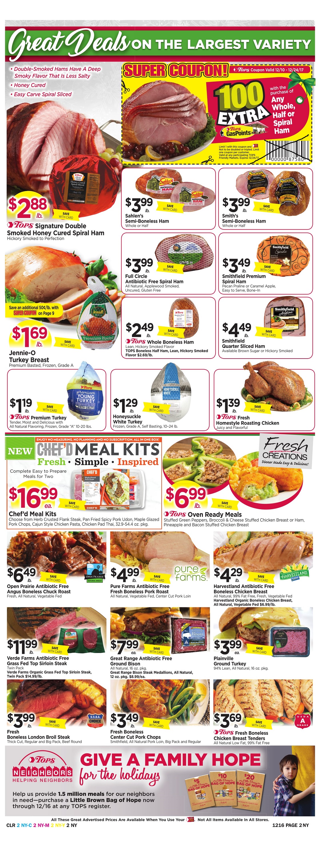 Tops Markets Ad Preview Week 12 10 Page 2