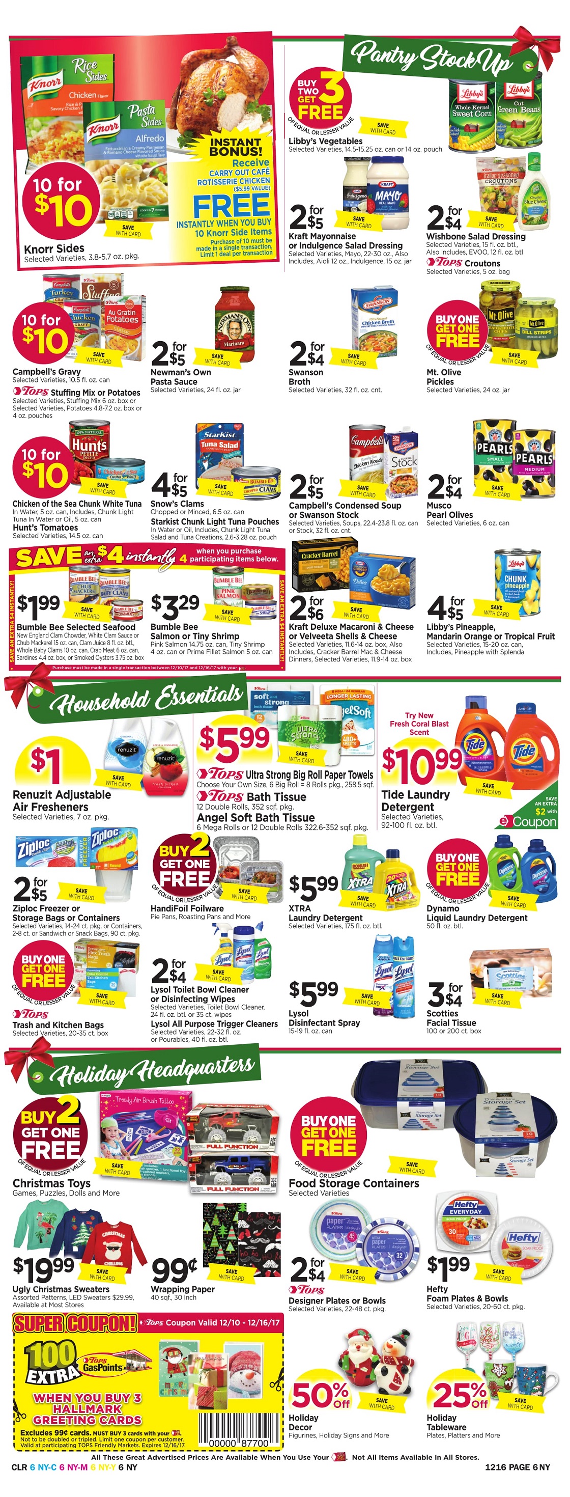 Tops Markets Ad Preview Week 12 10 Page 6