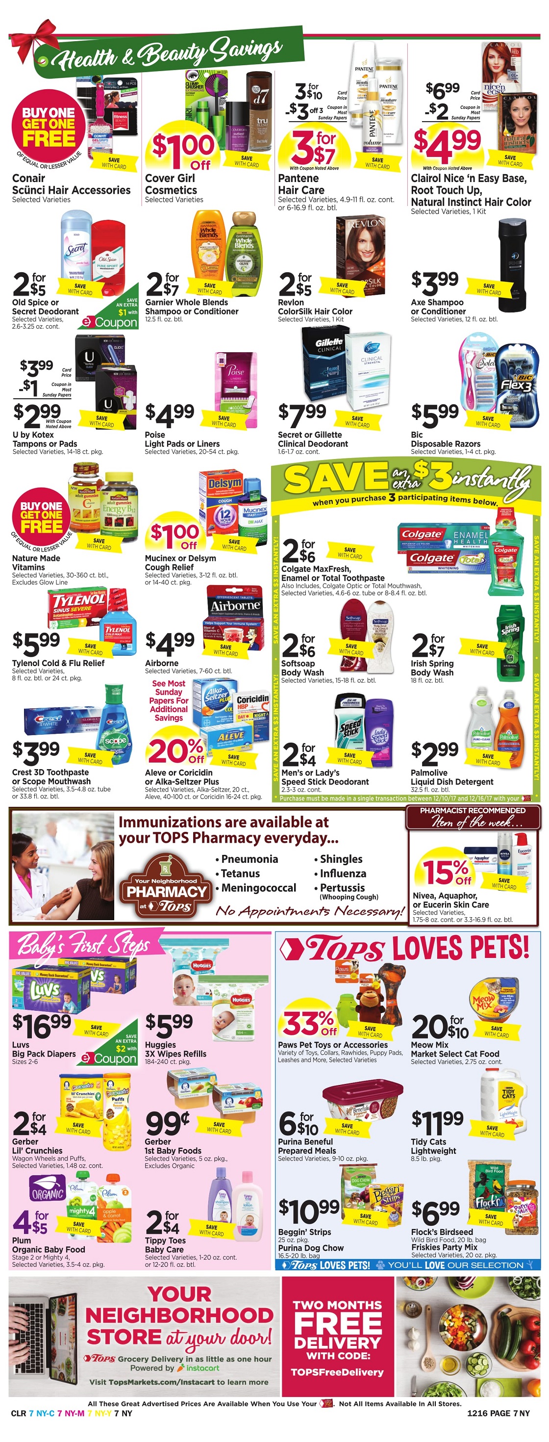 Tops Markets Ad Preview Week 12 10 Page 7