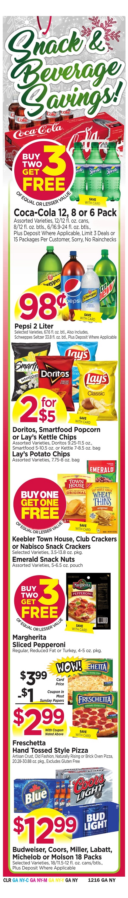 Tops Markets Ad Preview Week 12 10 Wrap