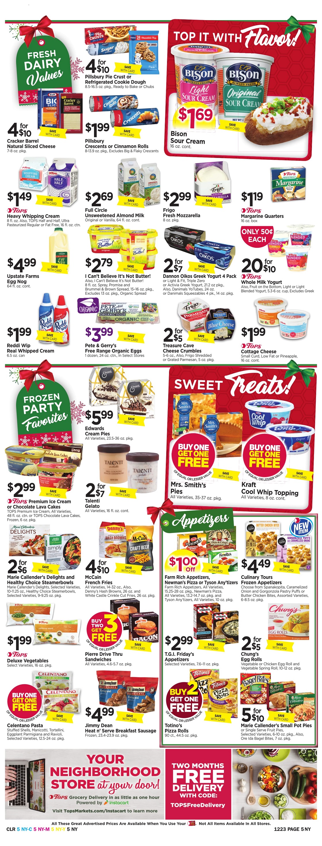 Tops Markets Ad Scan Week 12 17 Page 5