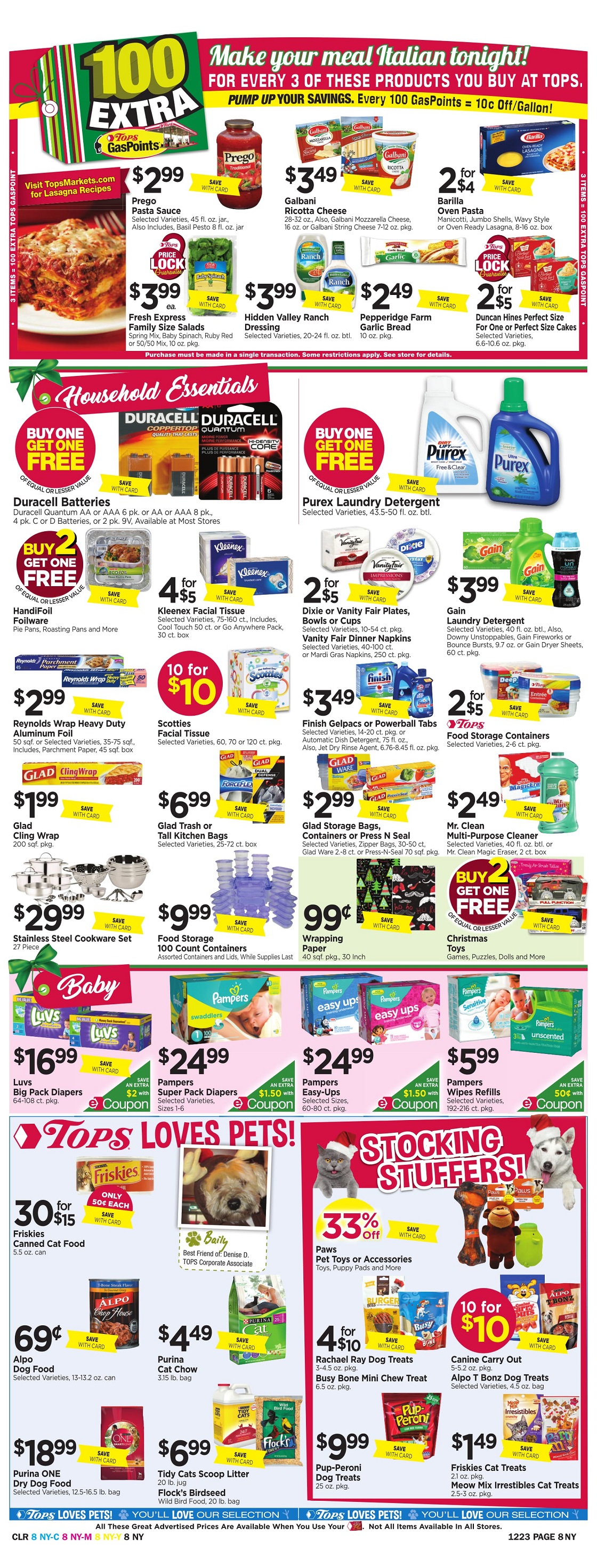Tops Markets Ad Scan Week 12 17 Page 8