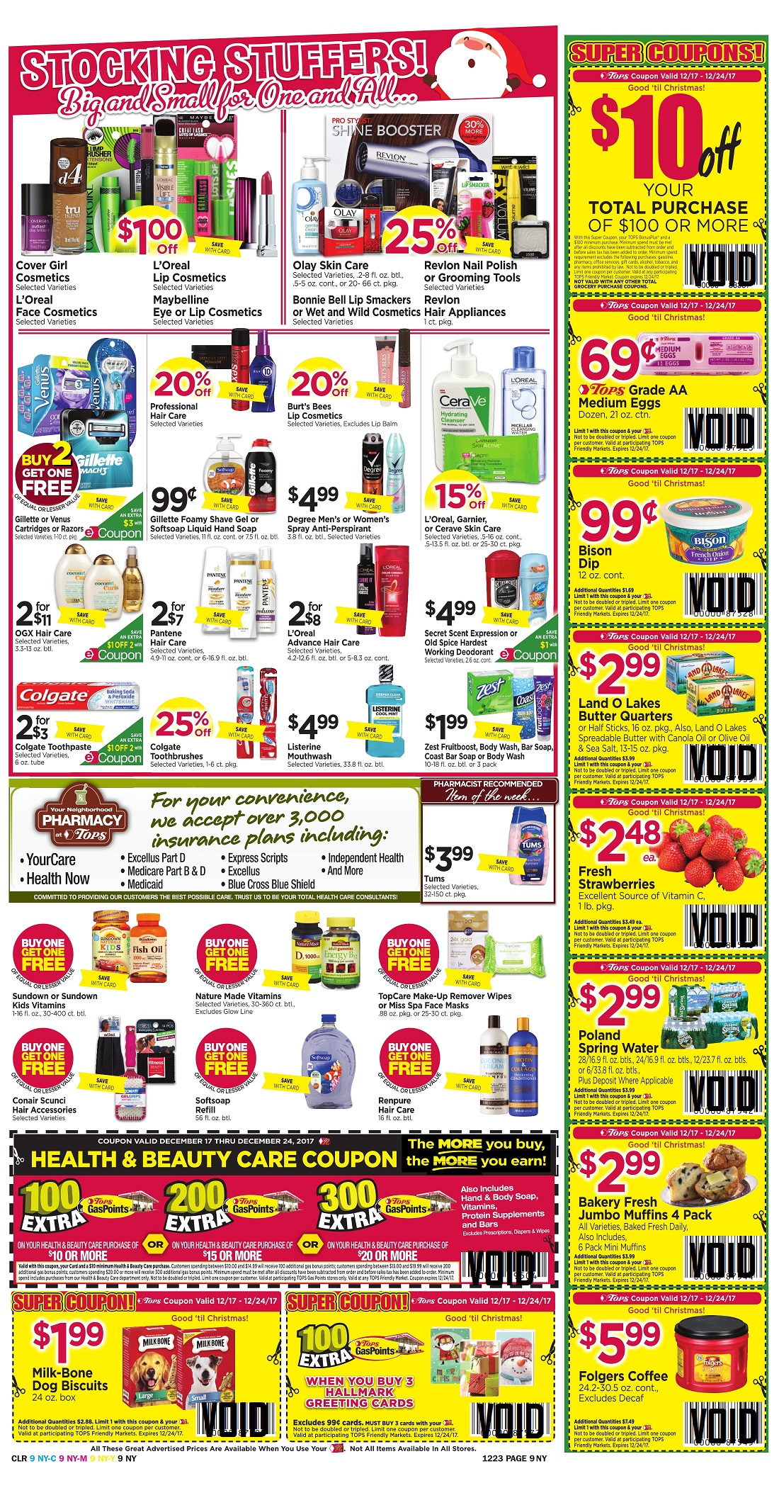 Tops Markets Ad Scan Week 12 17 Page 9