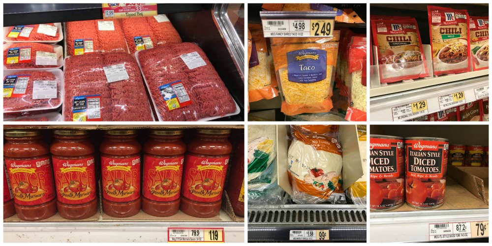 Wegmans Meal Deal Price Comparison To Tops Markets