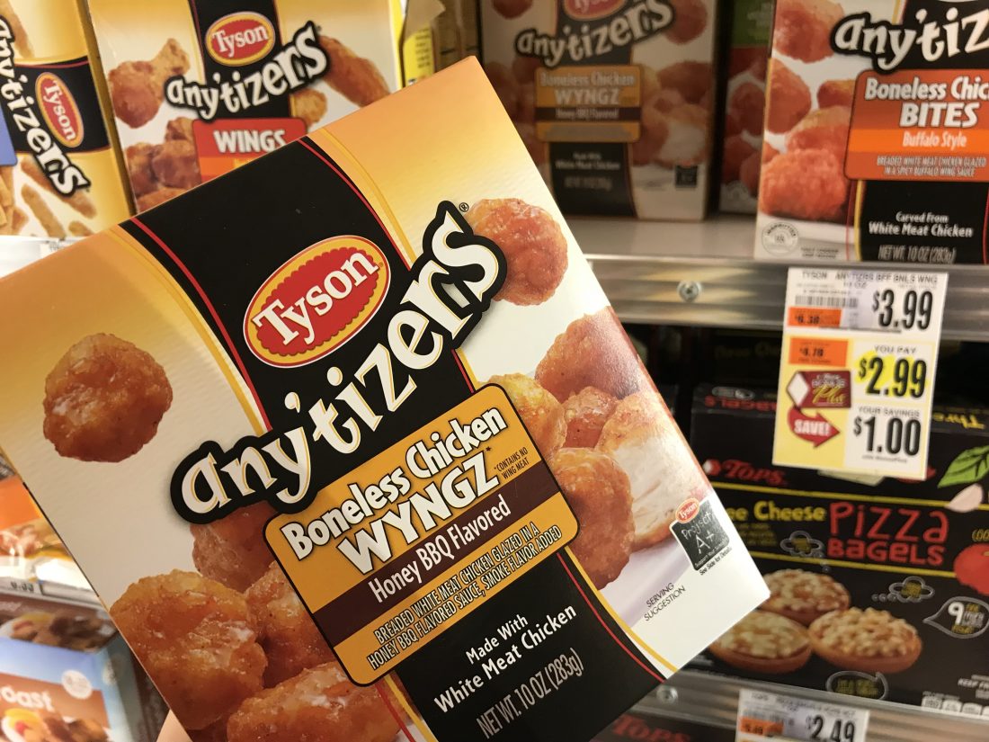 Tyson Anytizers Sale At Tops Markets