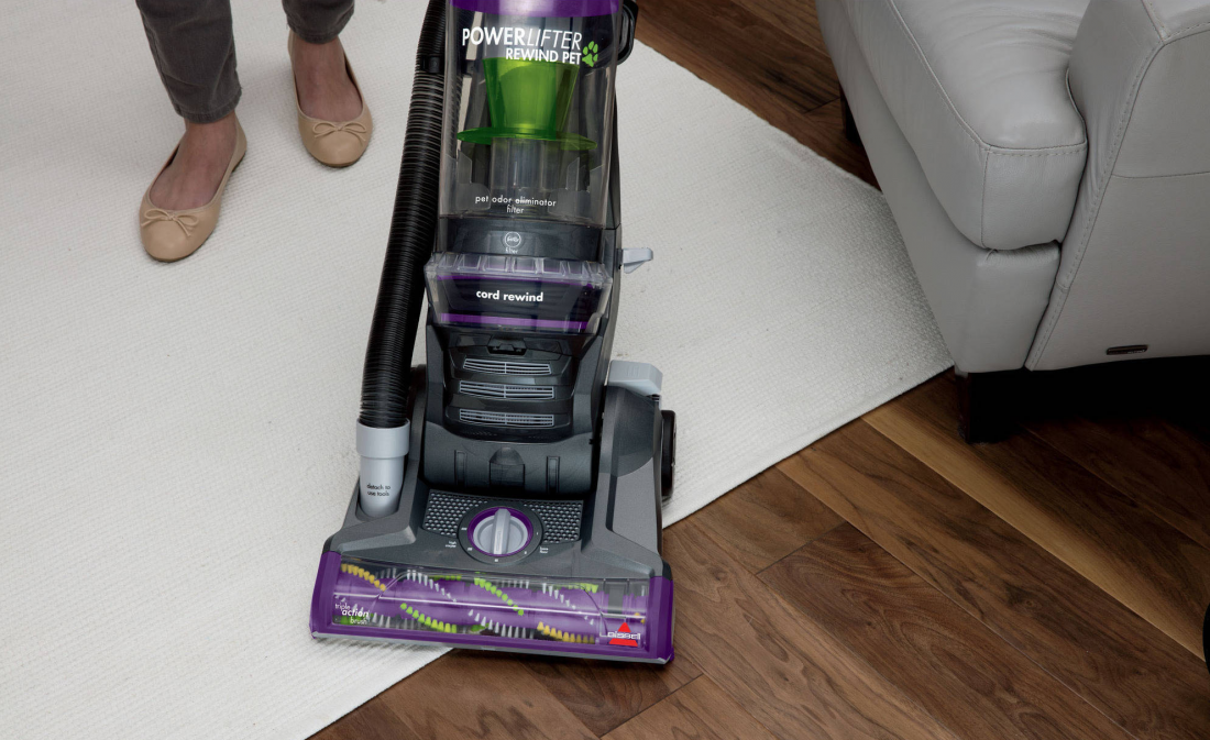 Bissell PowerLifter Pet Rewind Bagless Upright Vacuum