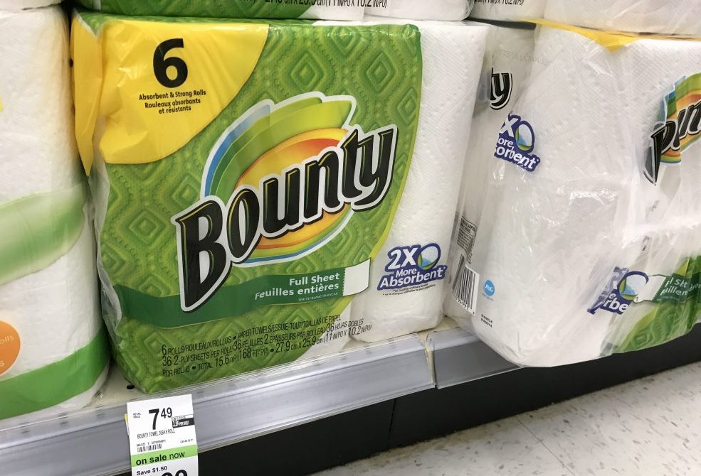 Bounty At Walgreens