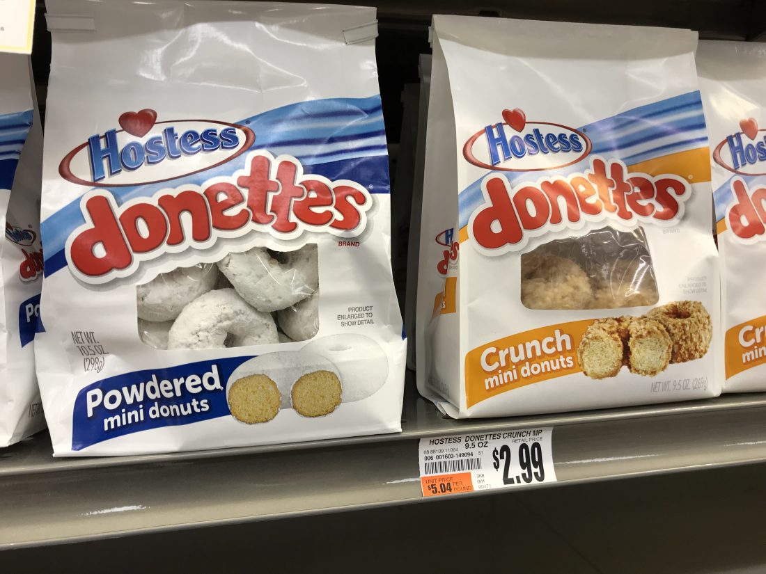 Hoestess Donettes At Tops Markets
