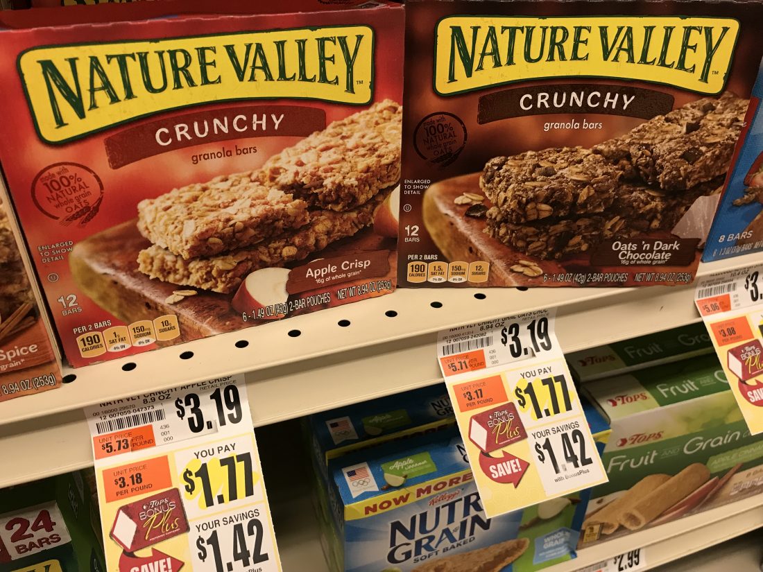 Nature Valley Sale At Tops Markets