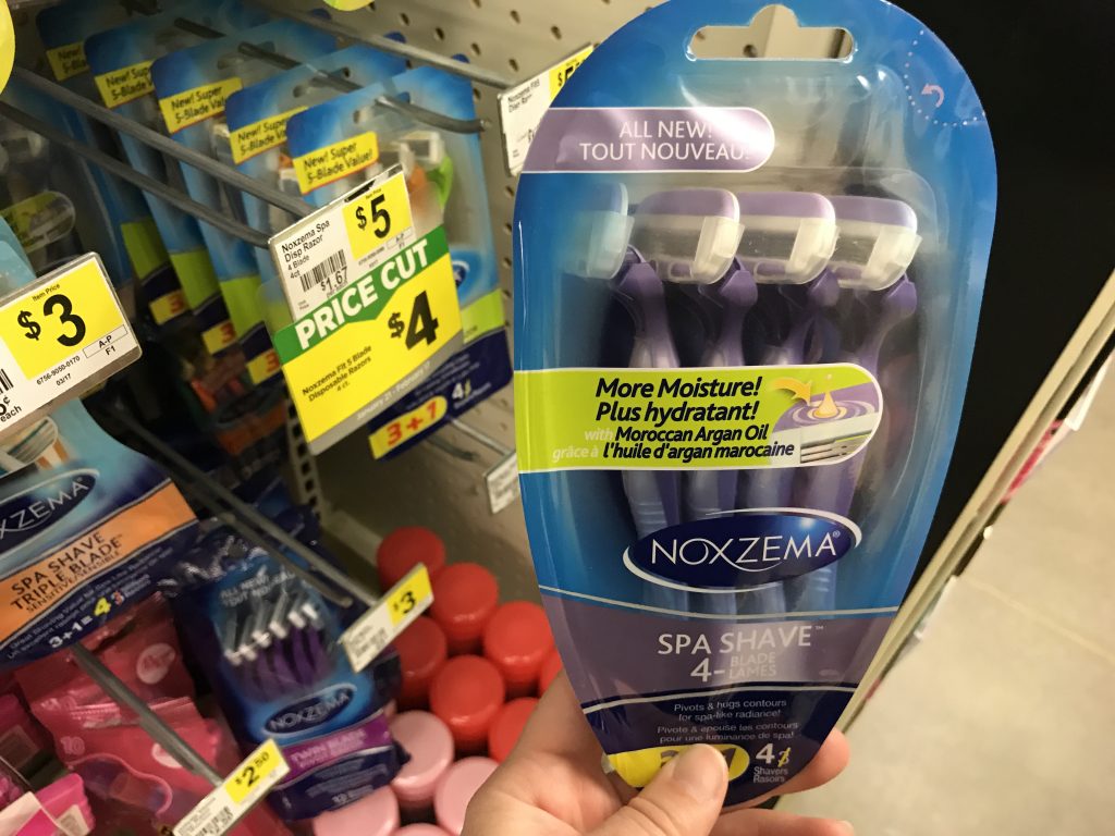 Noxzema Razors as low as 1.00 a package at Dollar General My Momma