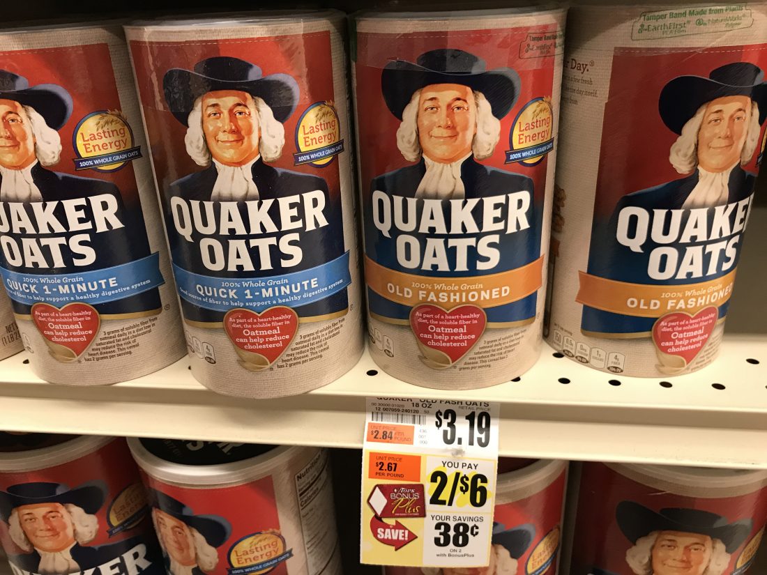 Quaker Oats At Tops Markets (3)