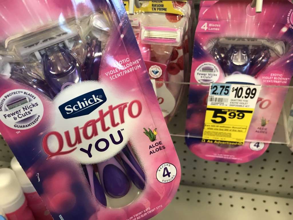 Schick Disposable Razors Only $0.99 at Rite Aid