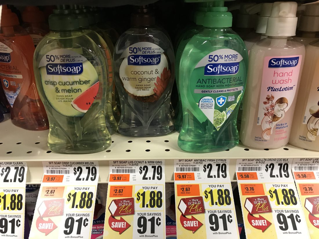 Soft Soap Hand Soap Deal At Tops Markets