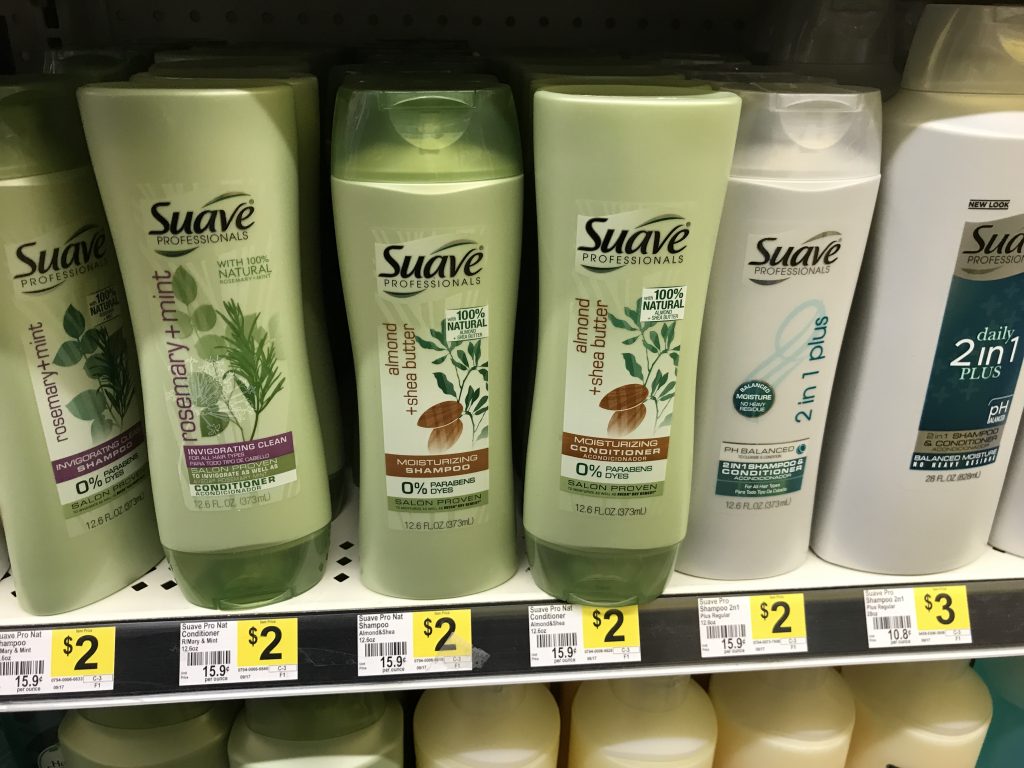 Suave Professionals Hair Care for FREE at Dollar General 
