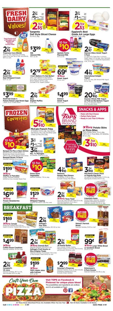 Tops Markets Ad Preview Week 1 28 18 Page 4