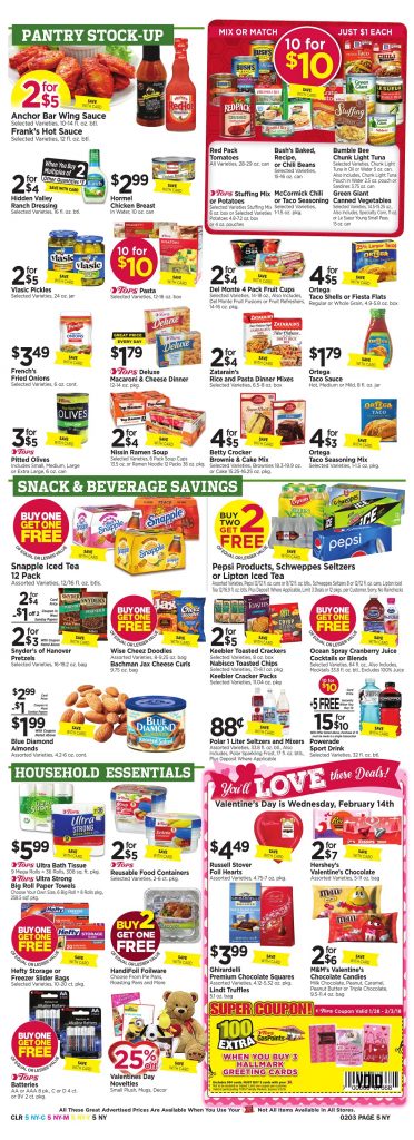 Tops Markets Ad Preview Week 1 28 18 Page 5