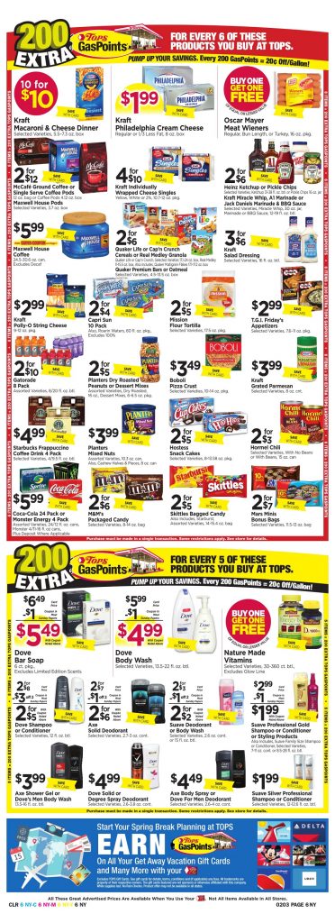 Tops Markets Ad Preview Week 1 28 18 Page 6