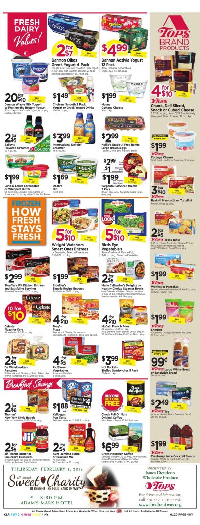 Tops Markets Ad Scan Preview Week 1 14 18 Page 4