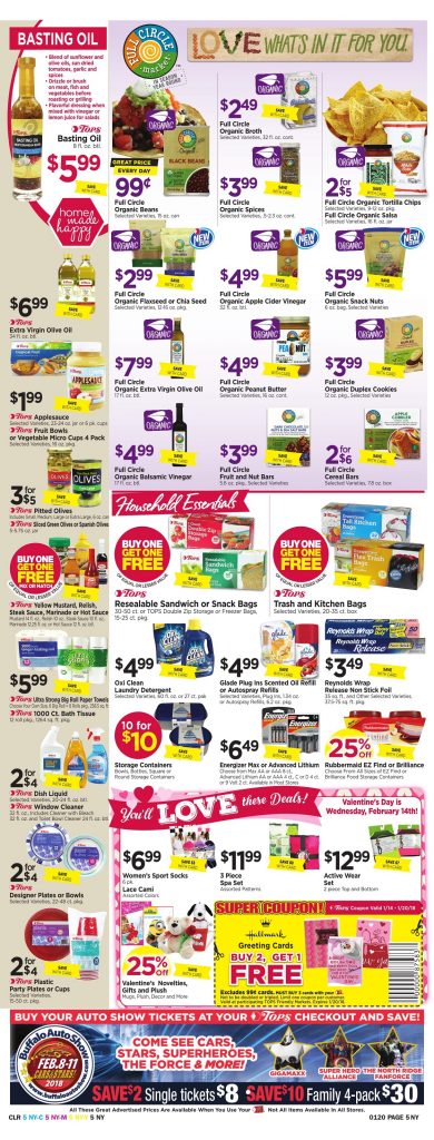 Tops Markets Ad Scan Preview Week 1 14 18 Page 5