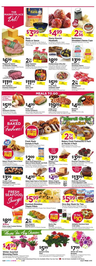 Tops Markets Ad Scan Week 1 21 18 Page 3