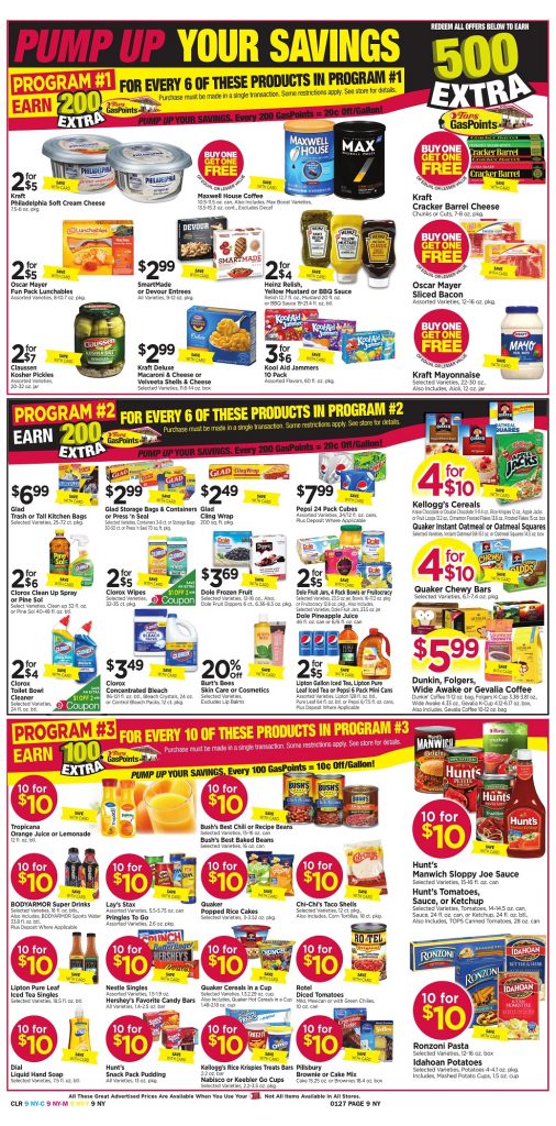 Tops Markets Ad Scan Week 1 21 18 Page 9
