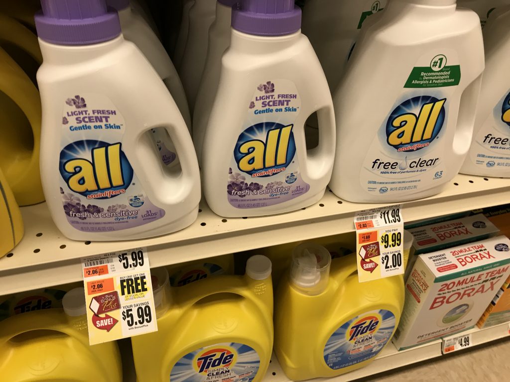 All Detergent Bogo At Tops Markets