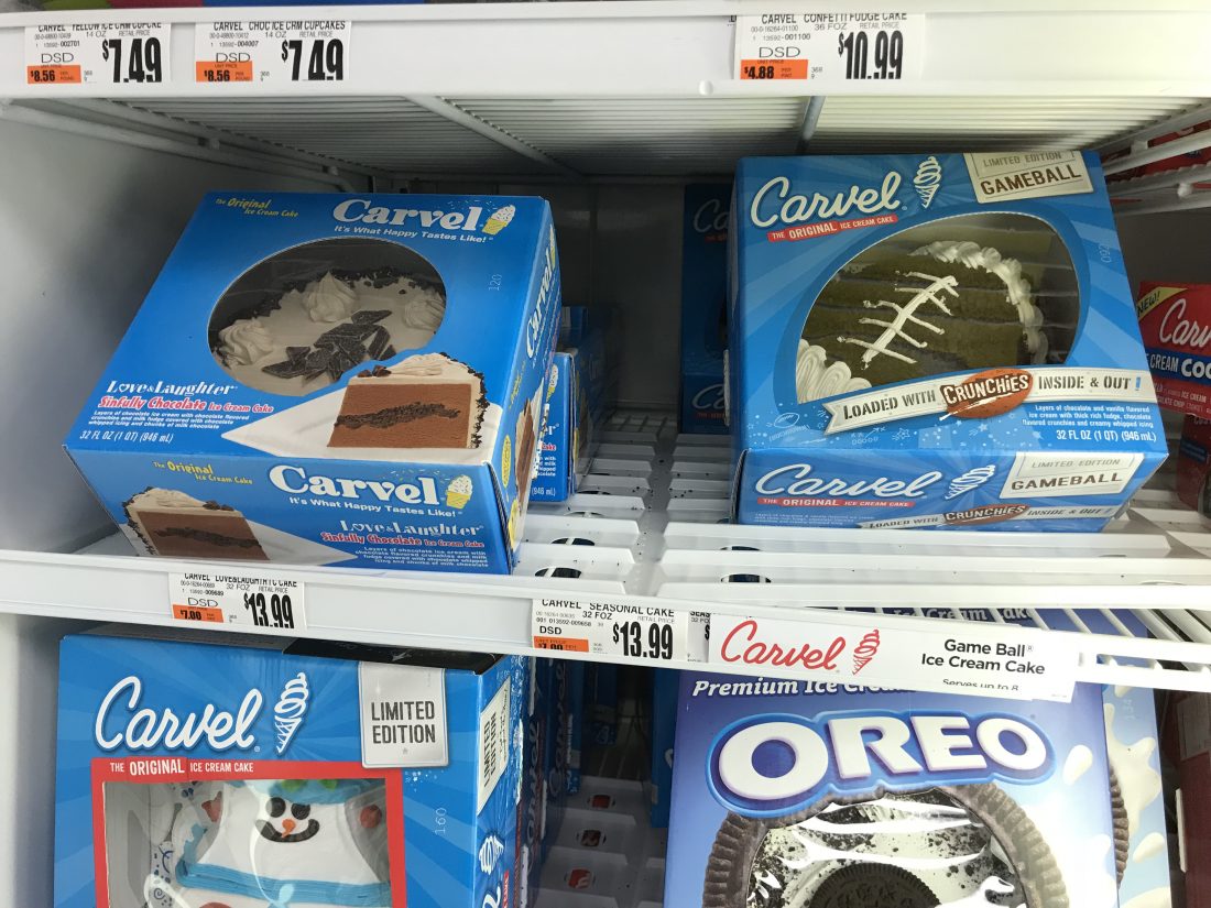 Carvel Cakes At Tops