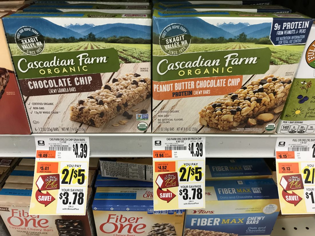 Cascadian Farms Deal At Tops Markets