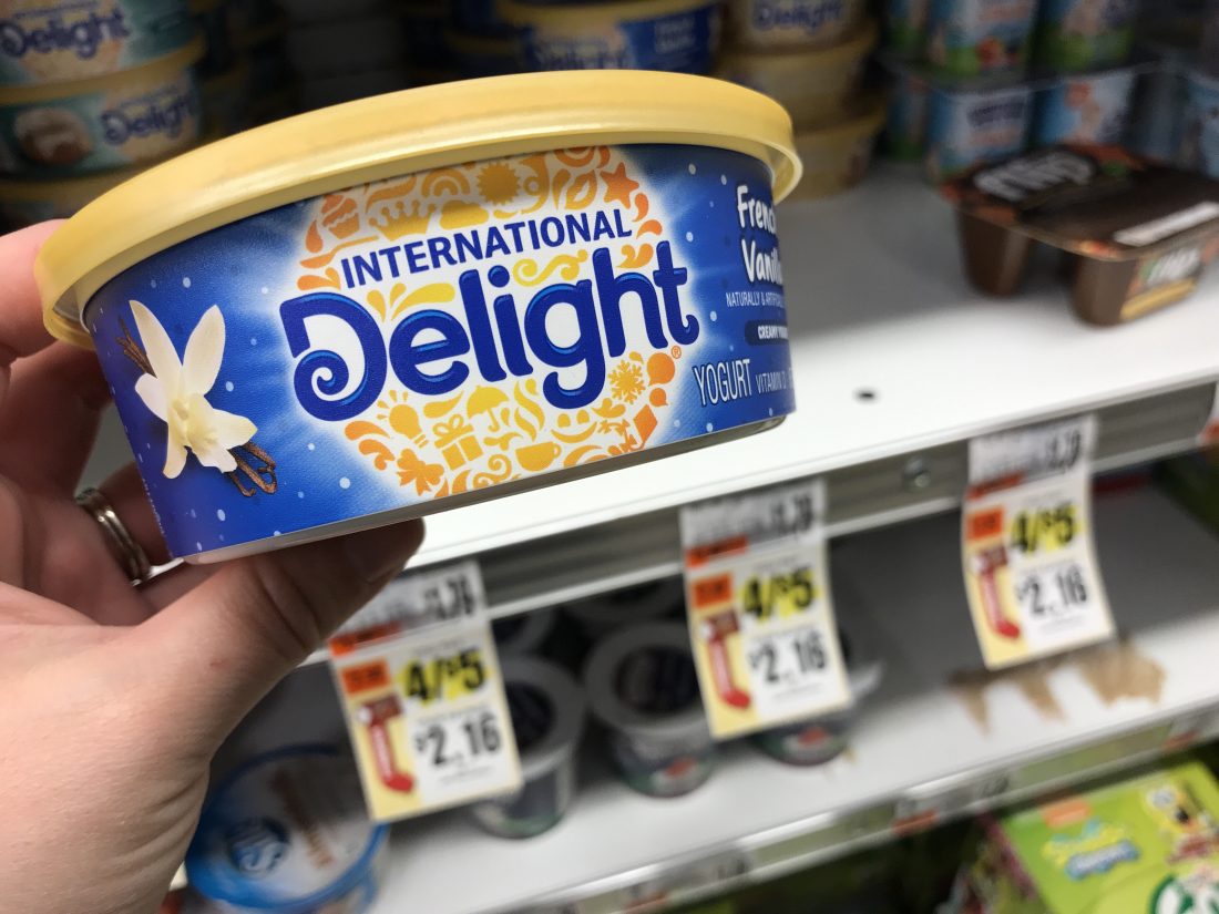 International Delight Yogurt at Tops