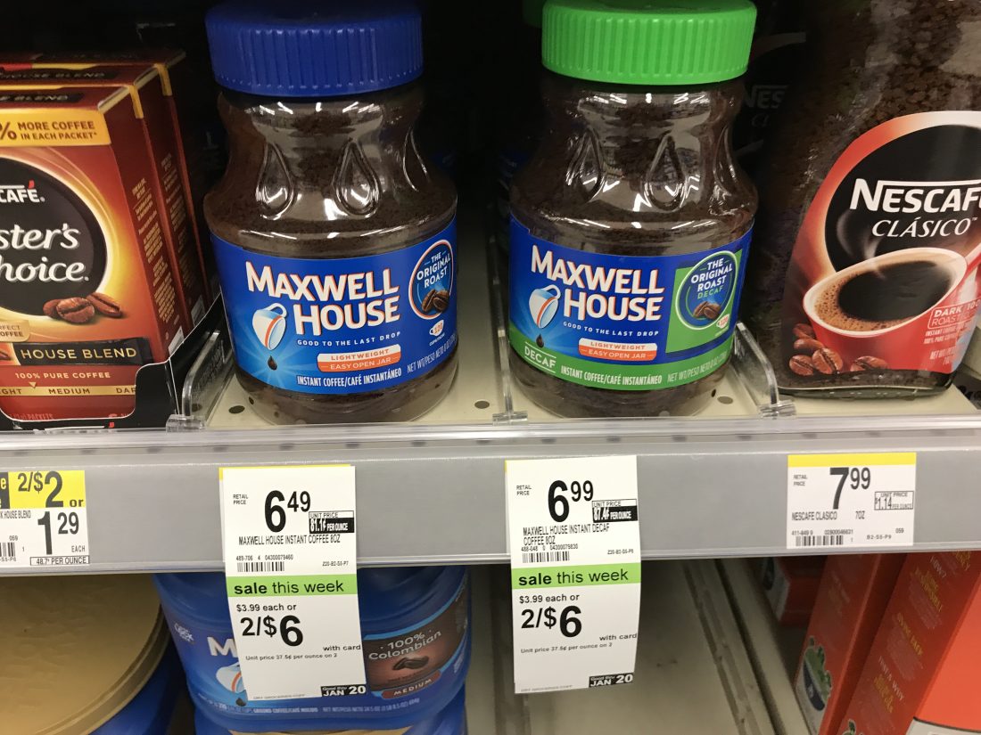 Maxwell Deal At Walgreens
