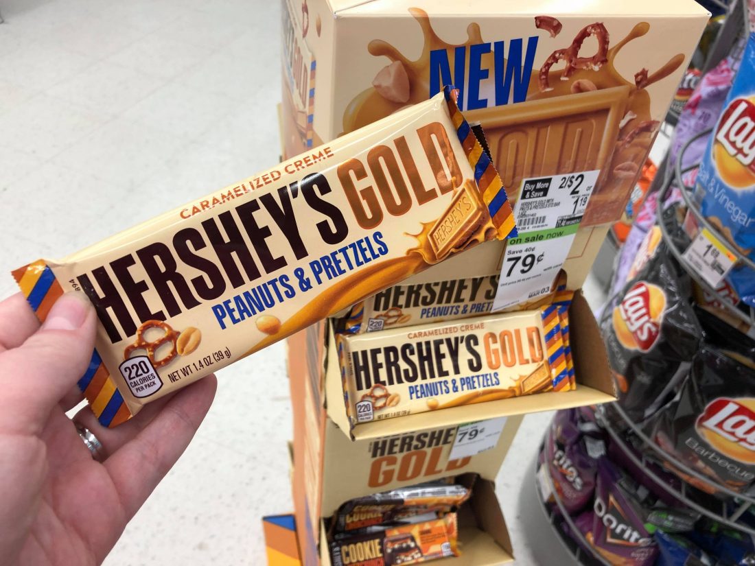 Hersheys Gold Candy Bars - sale Walgreens