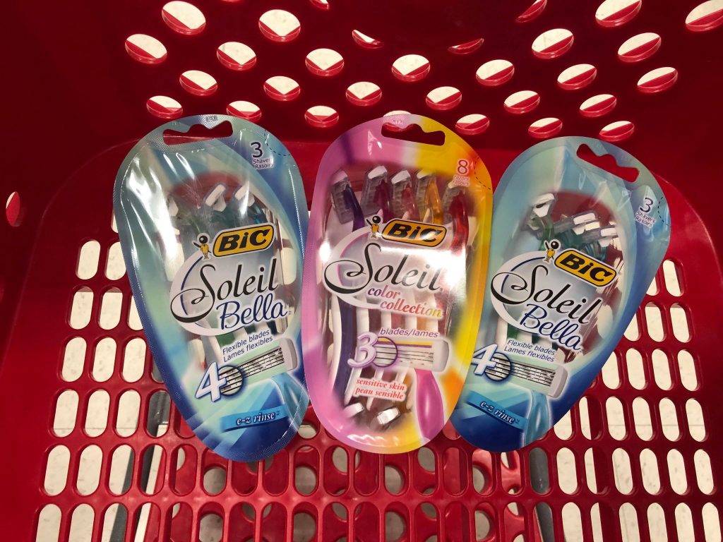 Target Cart Bic Womens Razors