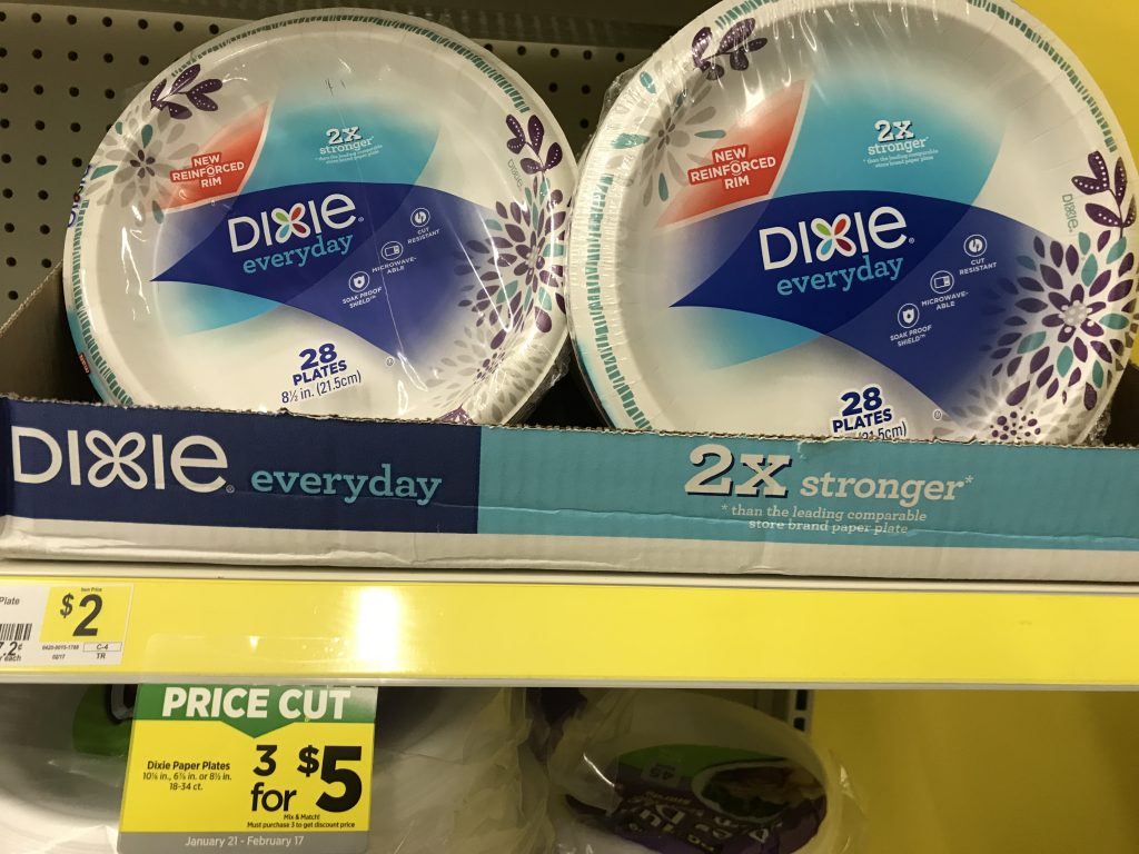 Dixie Plates Sale At Dollar General (2)