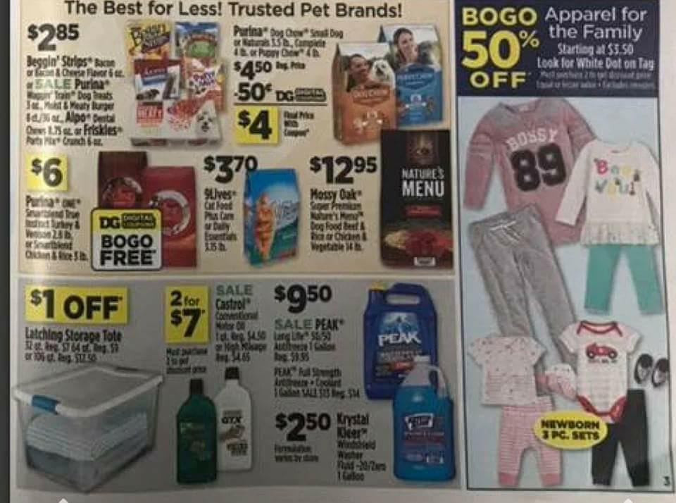 Dollar General Ad Scan Week 2 11 18 Page 3a