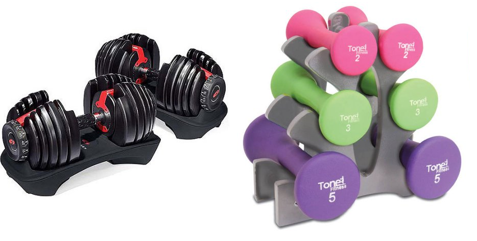 Dumbbell Set Clearanced At Walmart