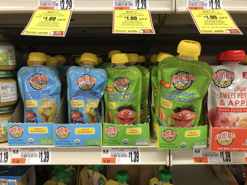Earth's Best Pouches Organic Baby Food At Tops Markets (2)