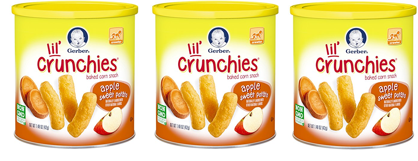 Gerber Graduates Lil' Crunchies, Apple Sweet Potato
