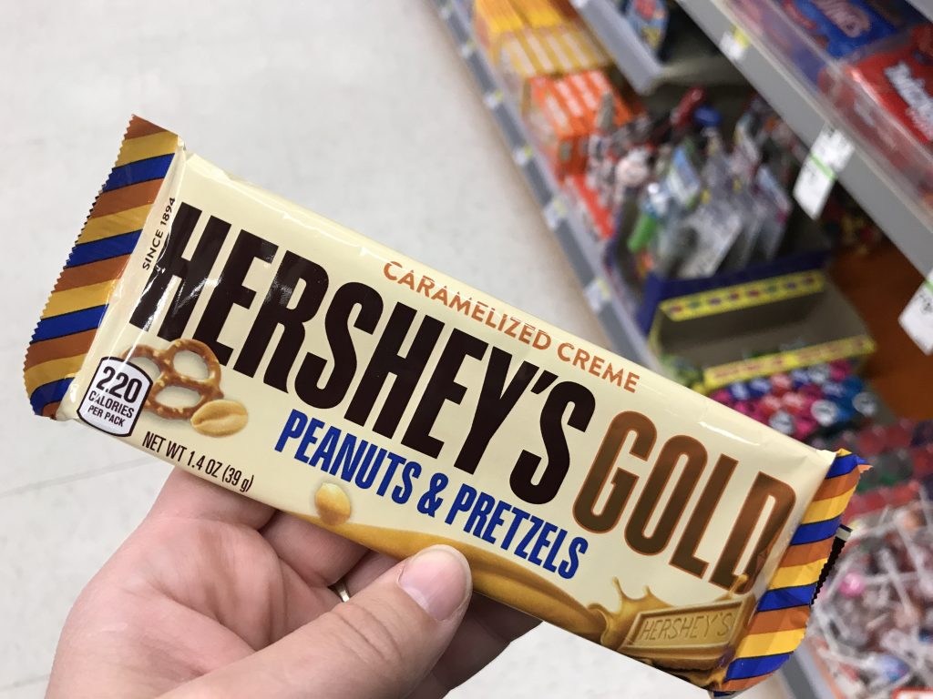 Hershey's Gold Candy Bars (2)