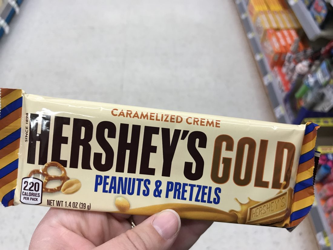 Hershey's Gold Candy Bars