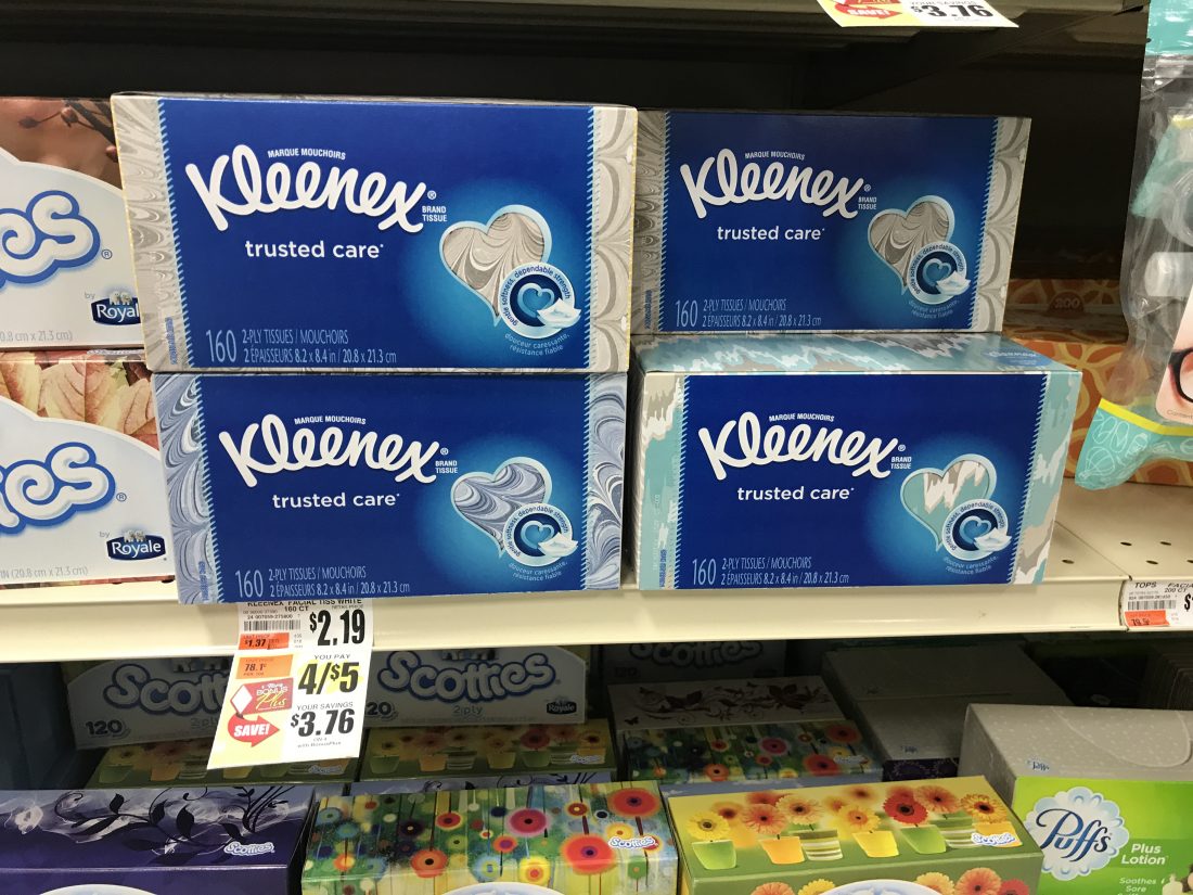 Kleenex Deal At Tops