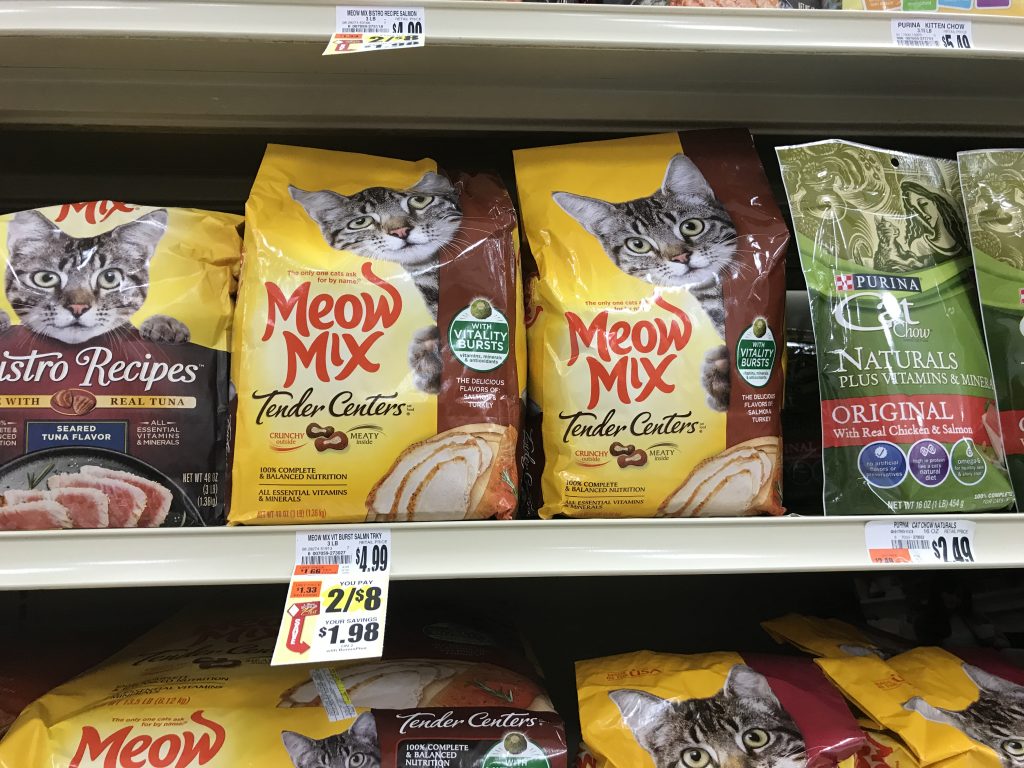 Meow Mix At Tops