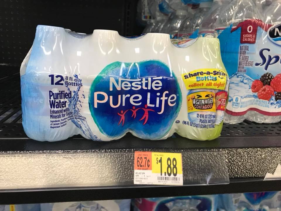 Nestle Pure Water 12 Pk 8 Oz Deal At Walmart