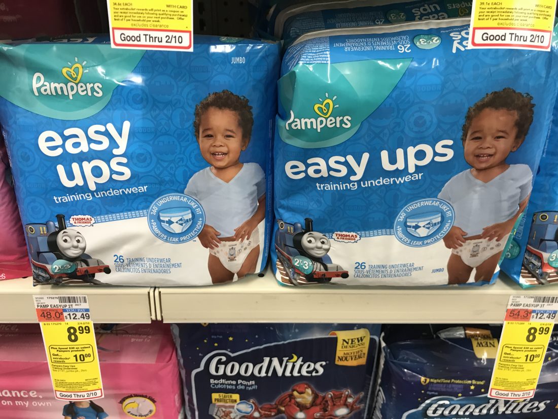 Pampers Easy Ups Diaper Deal At CVS