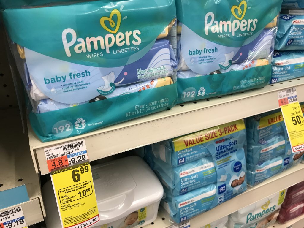 Pampers Wipes Deal At CVS