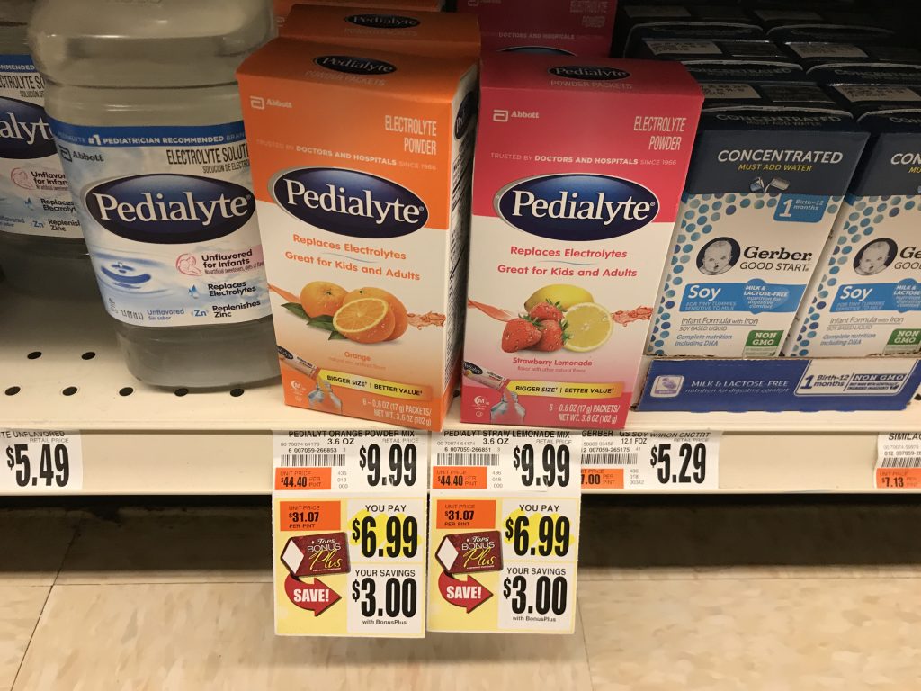 Pedialyte At Tops
