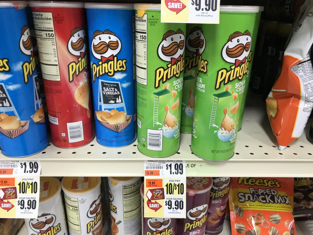 Pringles At Tops Markets